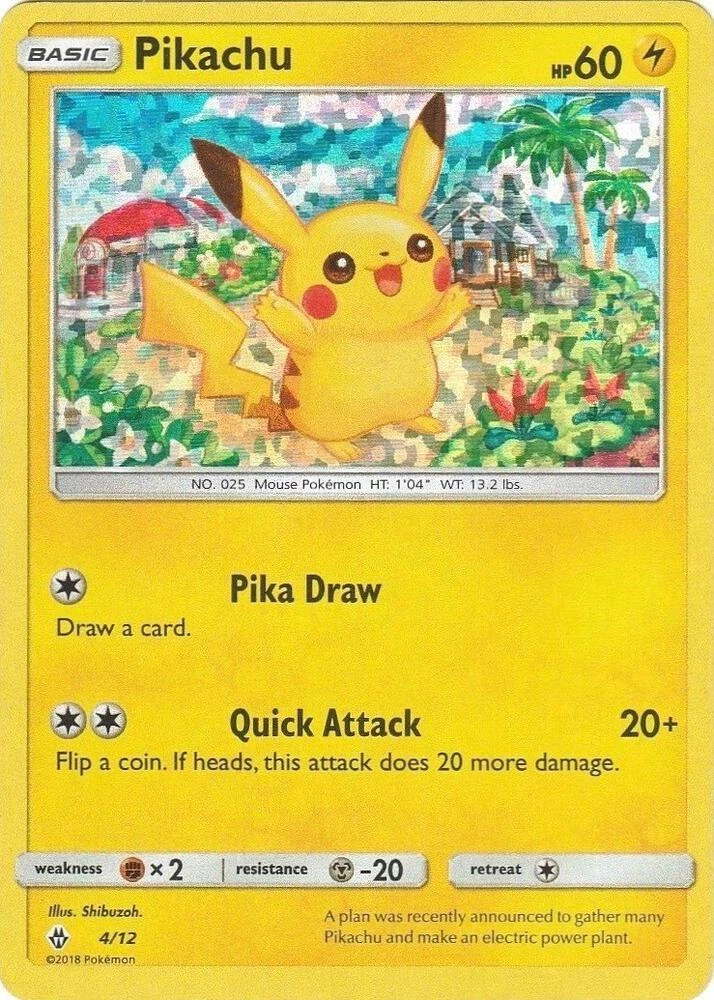 Pikachu card