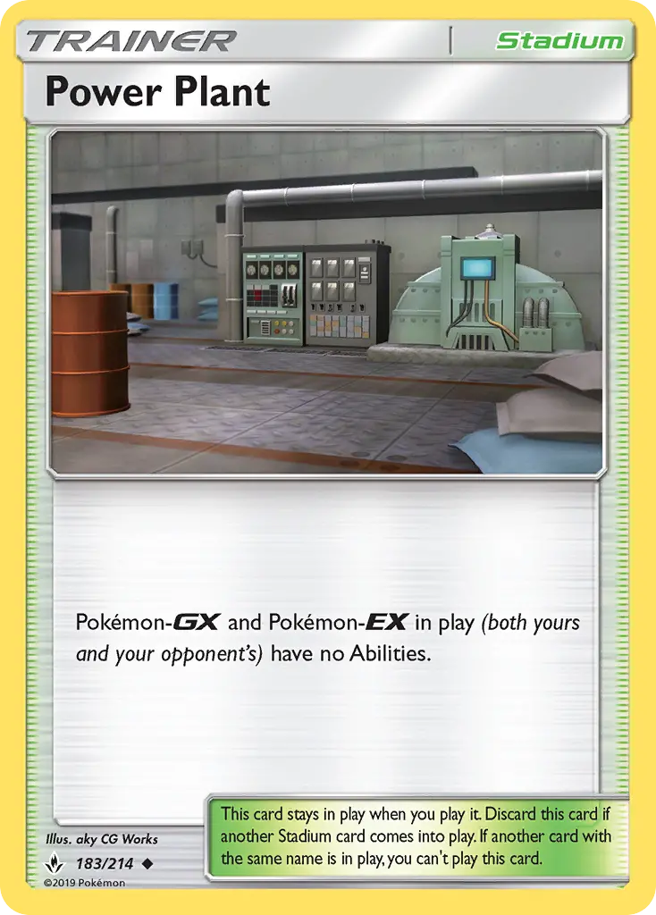 Power Plant card
