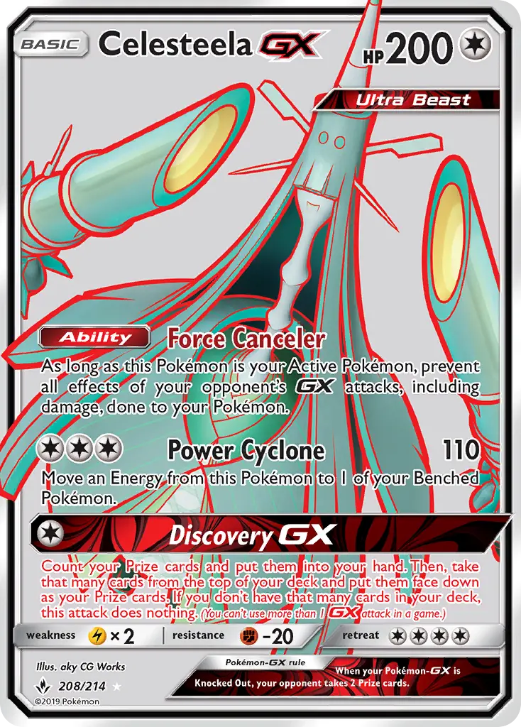 Celesteela GX card