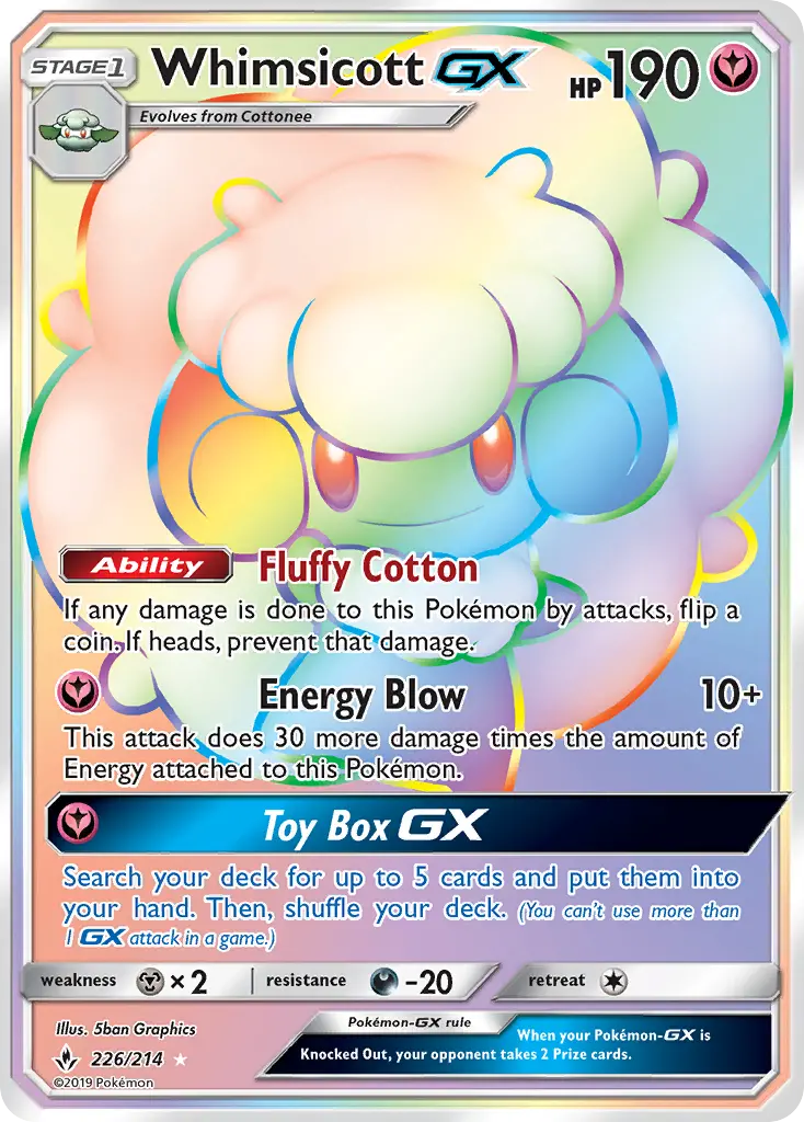 Whimsicott GX card