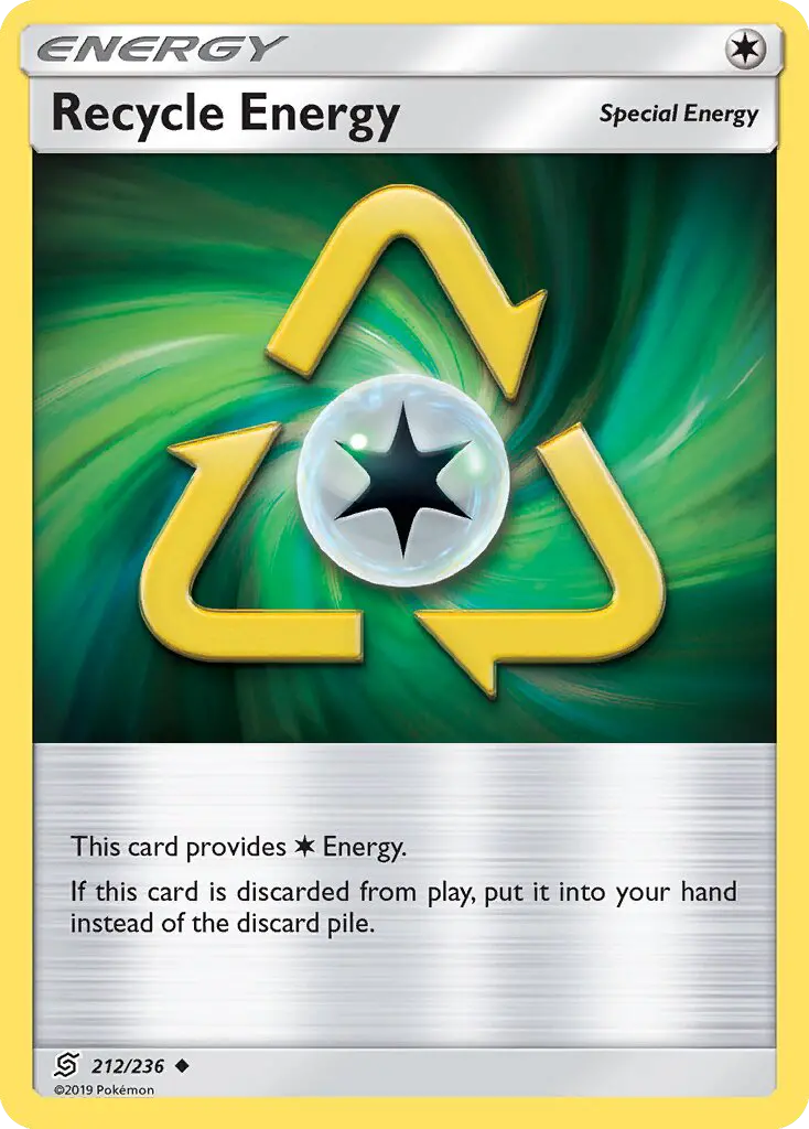 Recycle Energy card