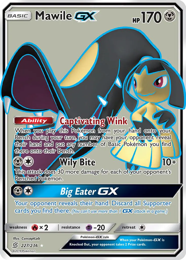 Mawile GX card
