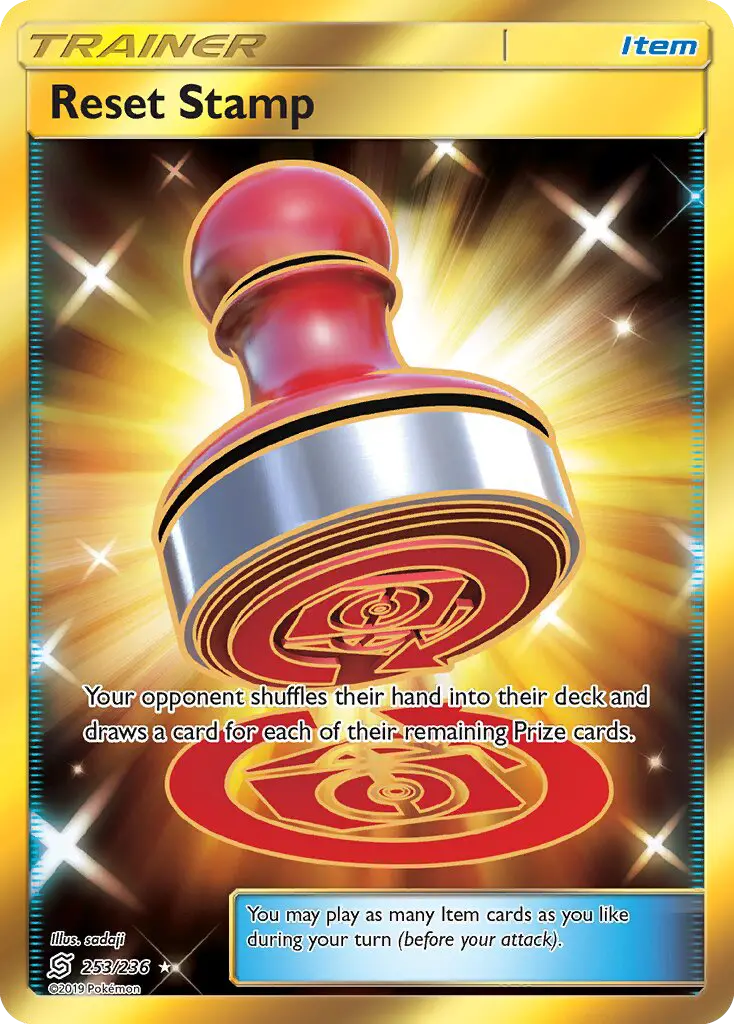Reset Stamp card