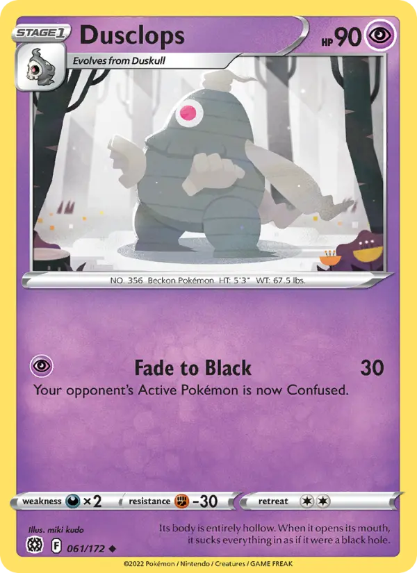 Dusclops card