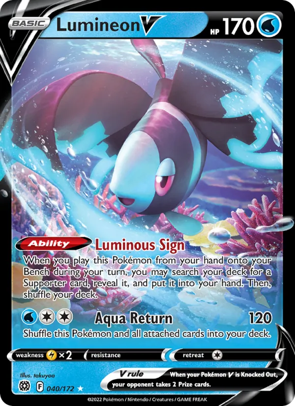Lumineon V card