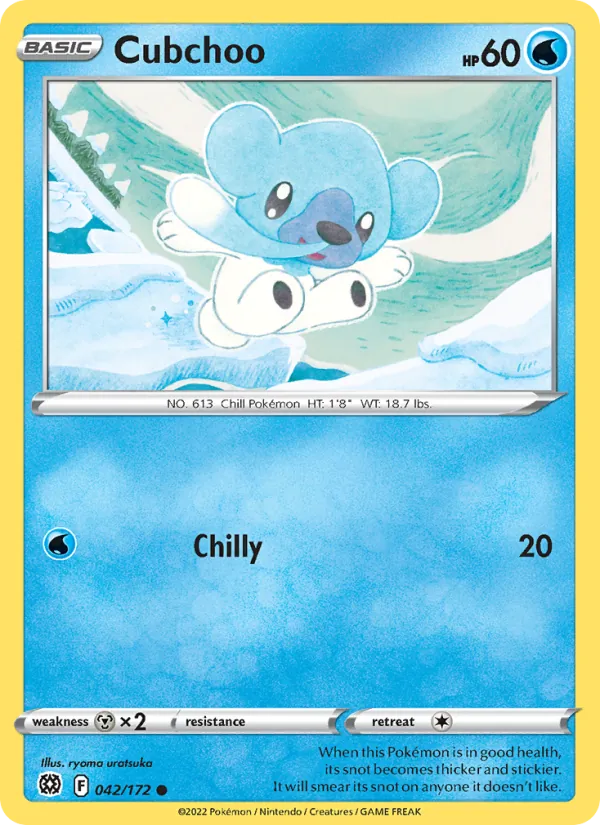 Cubchoo card