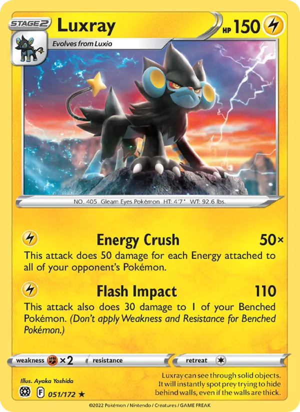 Luxray card