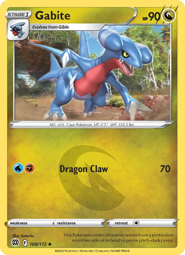 Gabite card