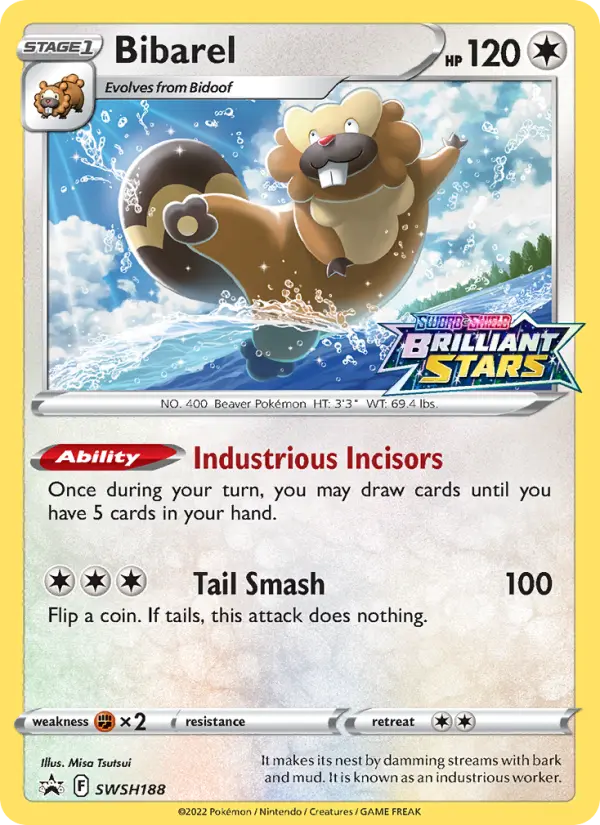 Bibarel card
