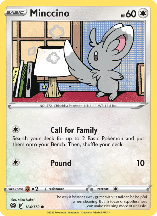 Minccino card