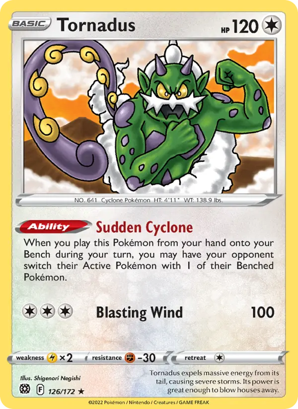 Tornadus card