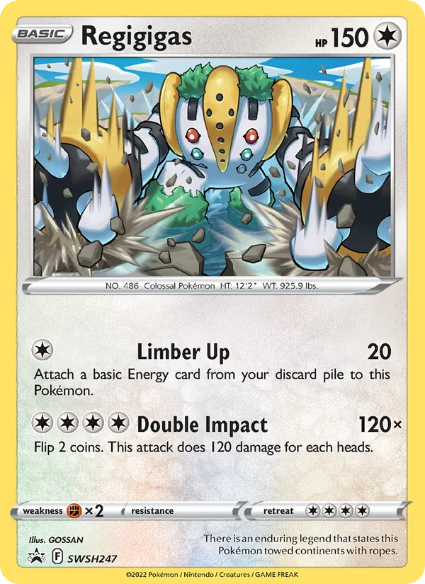 Regigigas card