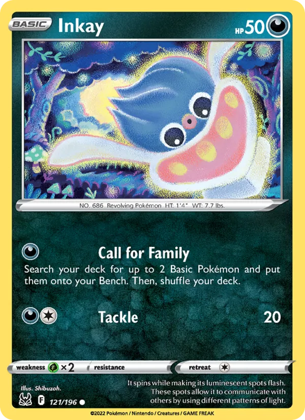 Inkay card