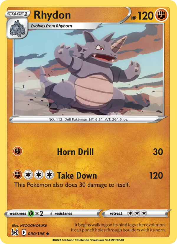 Rhydon card