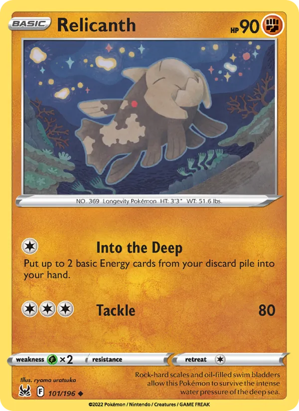 Relicanth card