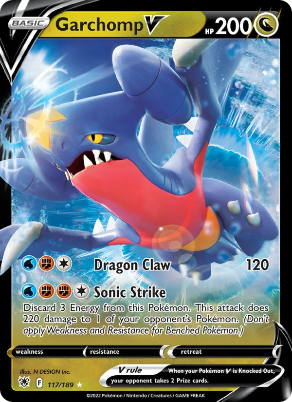 Garchomp V card