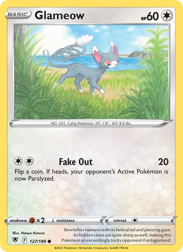 Glameow card