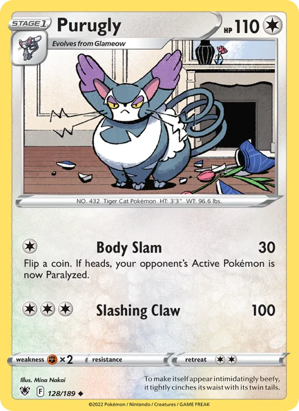 Purugly card