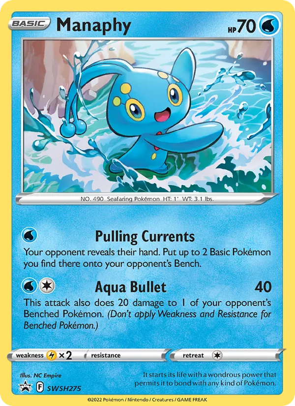 Manaphy card