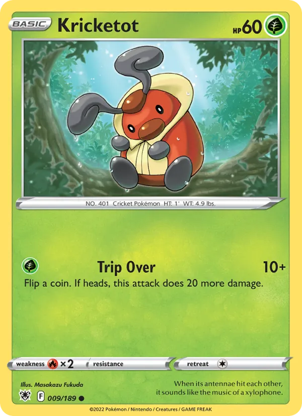 Kricketot card