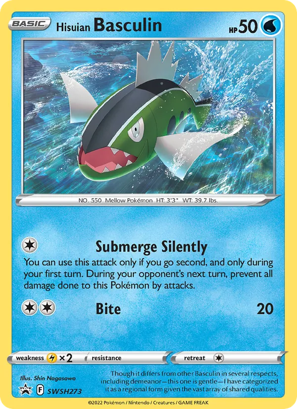 Hisuian Basculin card