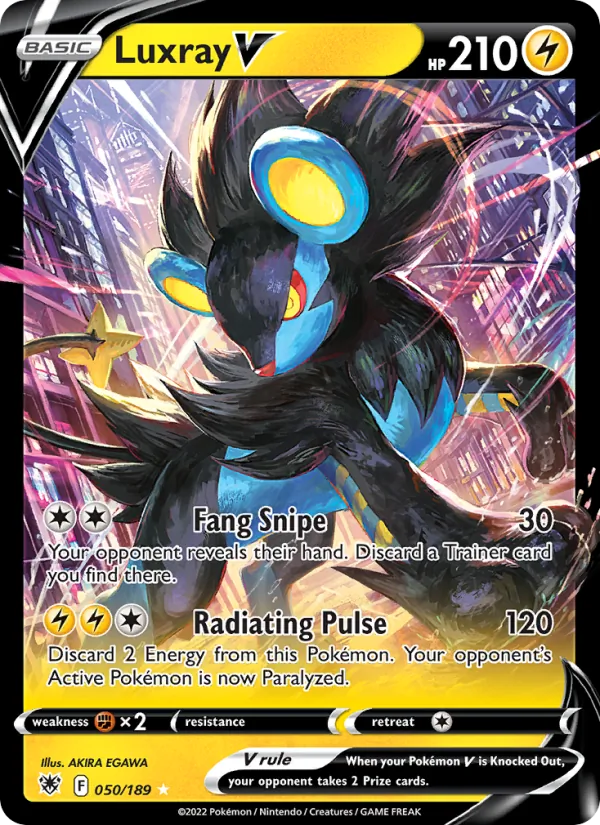 Luxray V card
