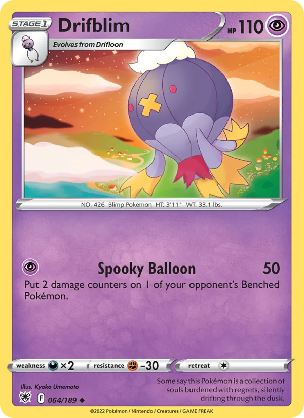 Drifblim card