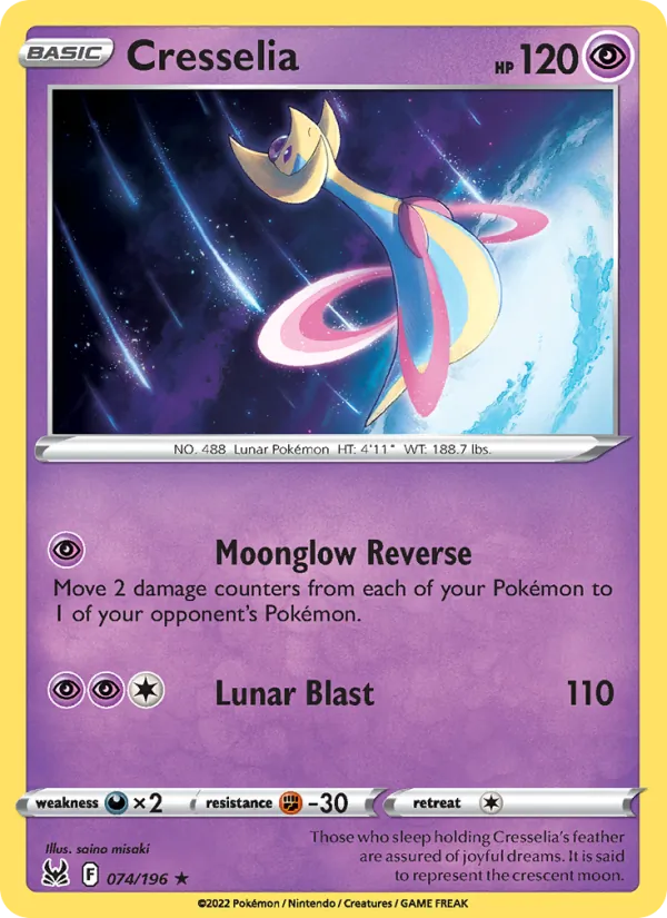 Cresselia card