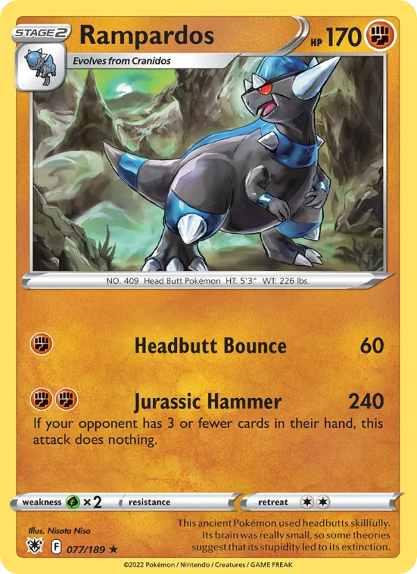 Rampardos card