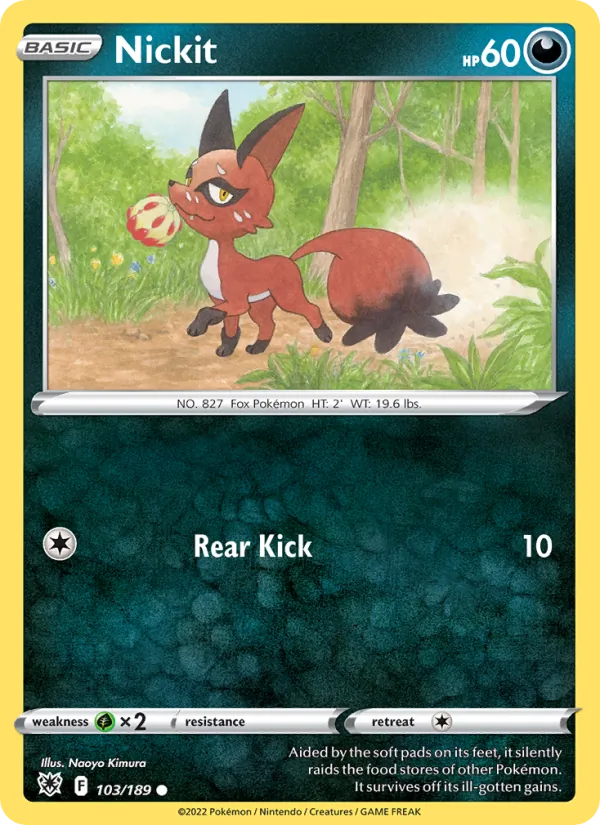Nickit card