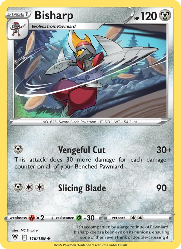 Bisharp card
