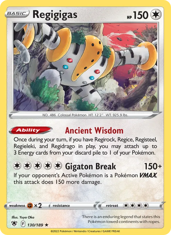 Regigigas card