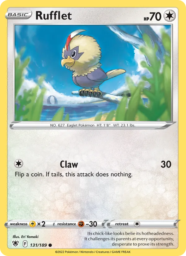 Rufflet card