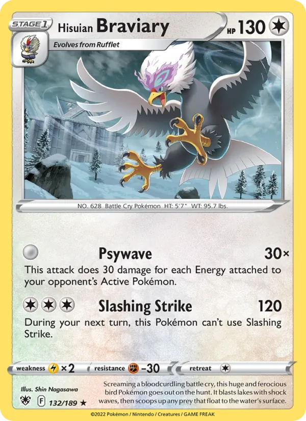 Hisuian Braviary card