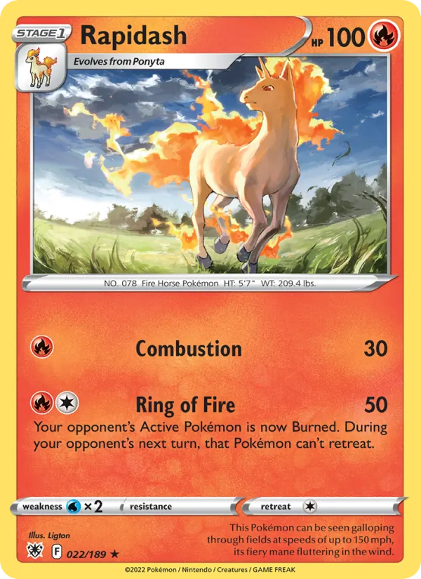 Rapidash card