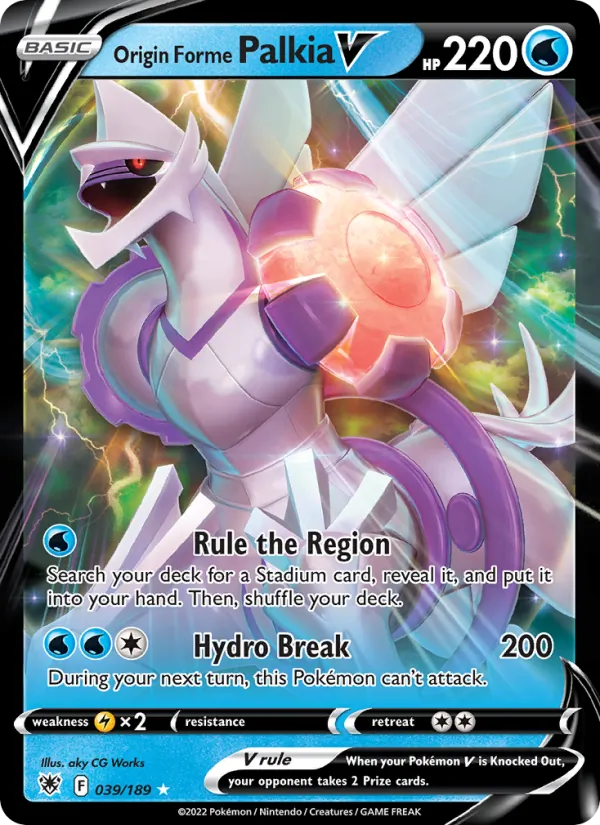 Origin Forme Palkia V card