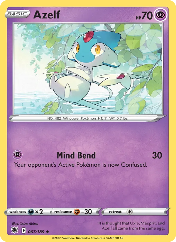Azelf card