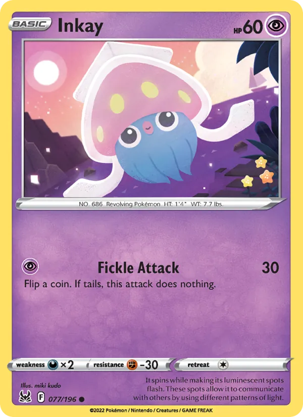 Inkay card
