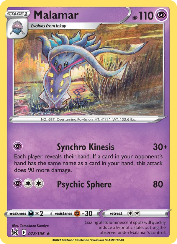 Malamar card