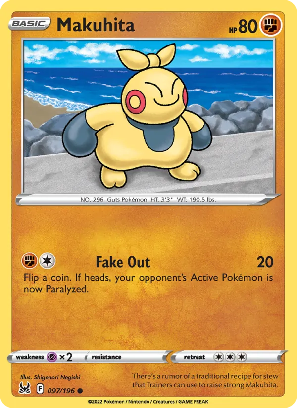 Makuhita card