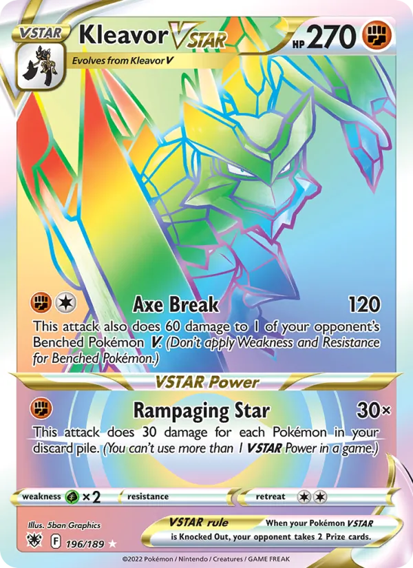Kleavor VSTAR card