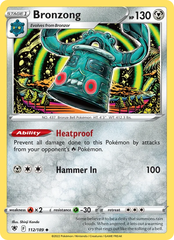 Bronzong card