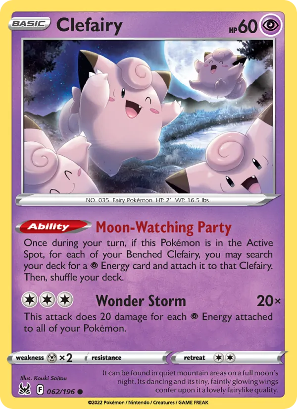 Clefairy card