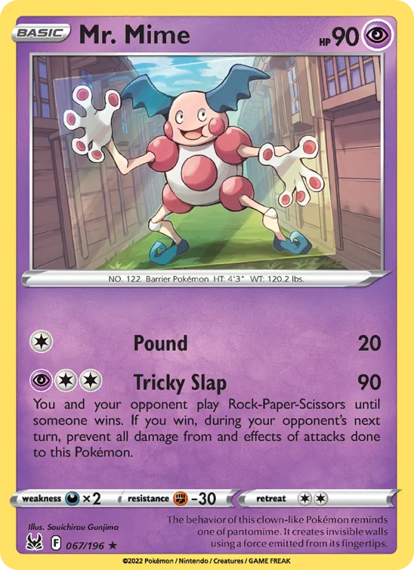 Mr. Mime card