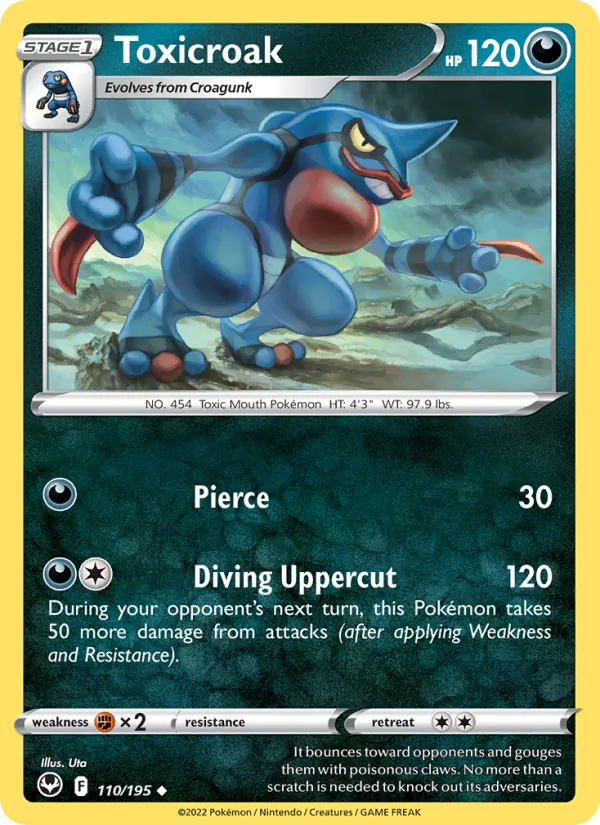 Toxicroak card