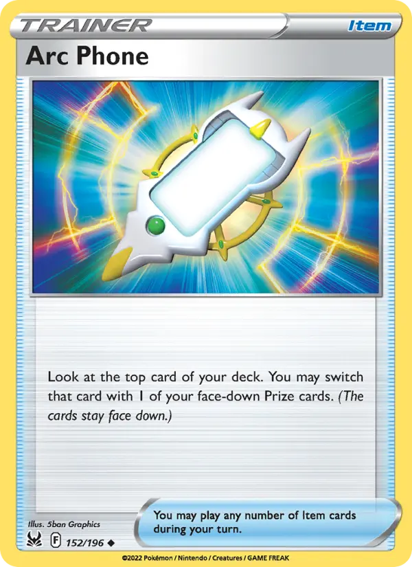 Arc Phone card