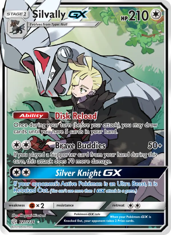 Silvally GX card
