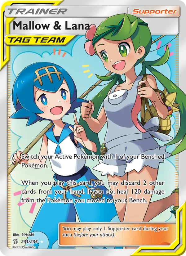 Mallow & Lana card