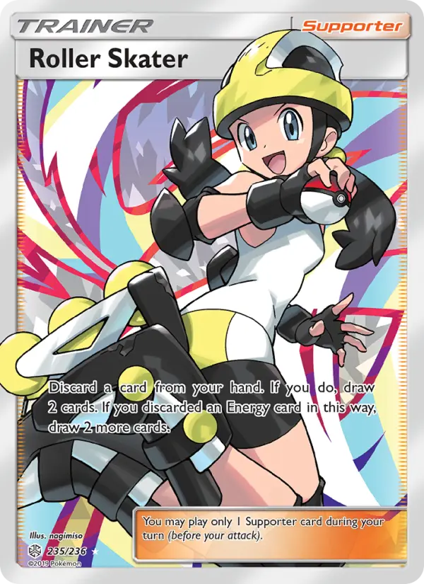 Roller Skater card