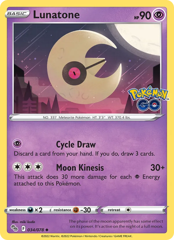 Lunatone card